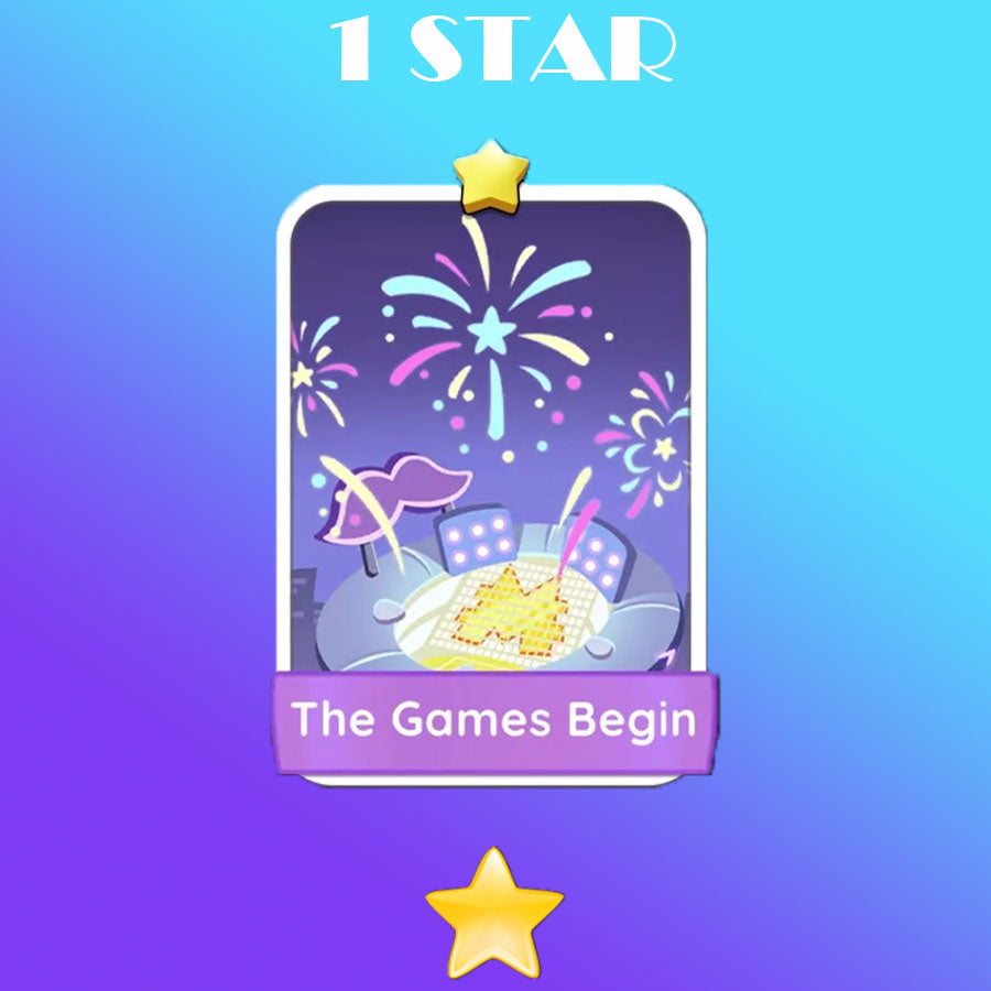 Monopoly Go 1star stickers all